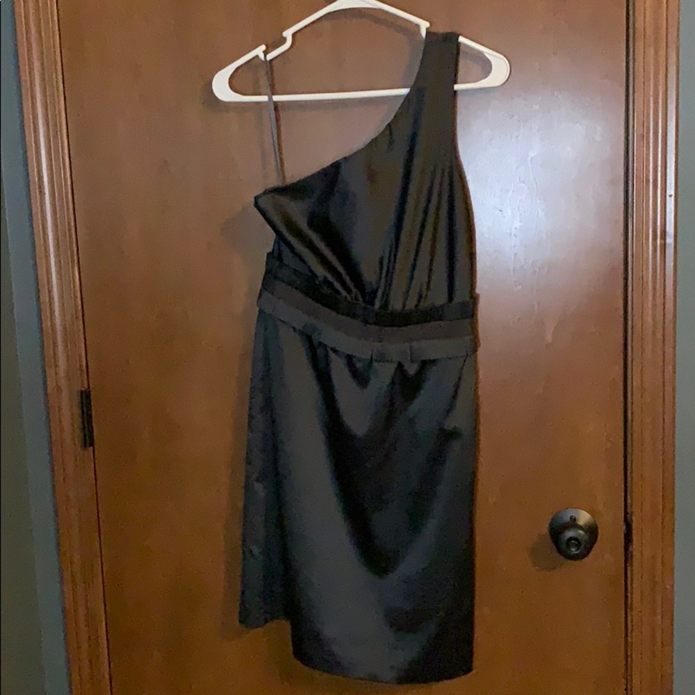 Black cocktail dress